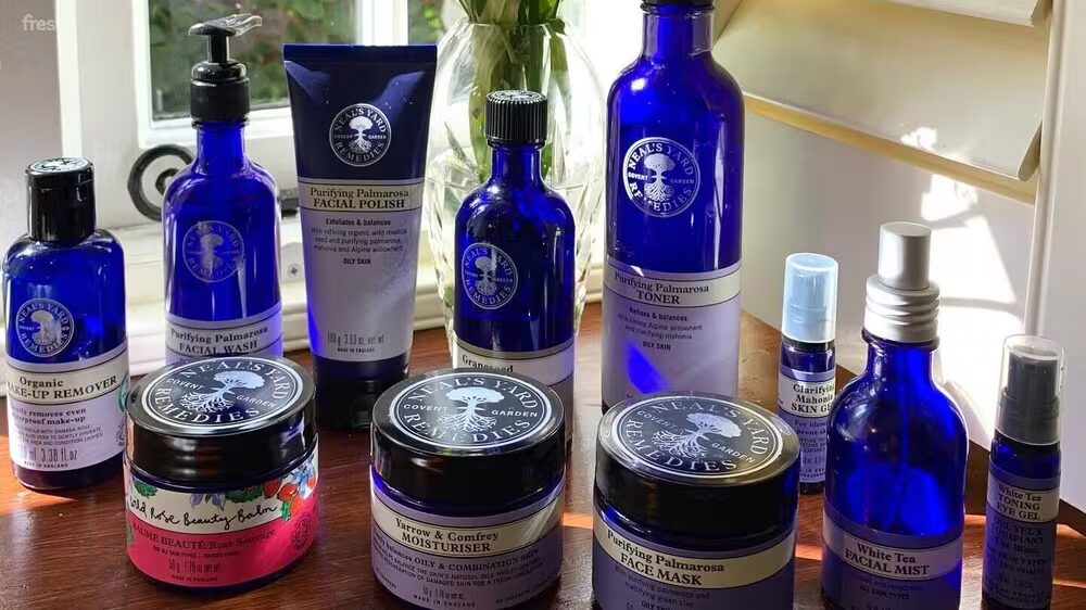 Neal's Yard skincare products used in Skin by Emma treatments
